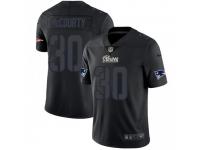 Limited Men's Jason McCourty New England Patriots Nike Jersey - Black Impact Vapor Untouchable