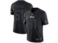 Limited Men's Ja'Whaun Bentley New England Patriots Nike Jersey - Black Impact Vapor Untouchable