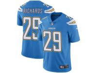 Limited Men's Jeff Richards Los Angeles Chargers Nike Powder Vapor Untouchable Alternate Jersey - Blue
