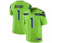 Limited Men's Jeremy Boykins Seattle Seahawks Nike Color Rush Neon Jersey - Green