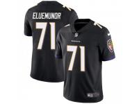 Limited Men's Jermaine Eluemunor Baltimore Ravens Nike Alternate Vapor Untouchable Jersey - Black