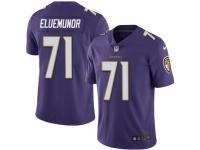 Limited Men's Jermaine Eluemunor Baltimore Ravens Nike Team Color Vapor Untouchable Jersey - Purple