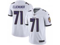 Limited Men's Jermaine Eluemunor Baltimore Ravens Nike Vapor Untouchable Jersey - White