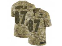 Limited Men's Joe Horn Jr. Baltimore Ravens Nike 2018 Salute to Service Jersey - Camo