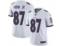 Limited Men's Joe Horn Jr. Baltimore Ravens Nike Vapor Untouchable Jersey - White