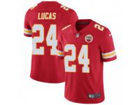 Limited Men's Jordan Lucas Kansas City Chiefs Nike Team Color Vapor Untouchable Jersey - Red