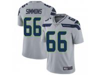 Limited Men's Jordan Simmons Seattle Seahawks Nike Alternate Vapor Untouchable Jersey - Gray