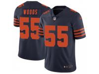 Limited Men's Josh Woods Chicago Bears Nike Alternate Vapor Untouchable Jersey - Navy Blue