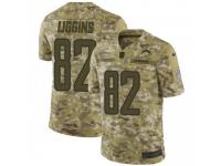 Limited Men's Justice Liggins Los Angeles Chargers Nike 2018 Salute to Service Jersey - Camo