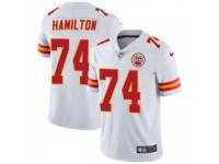 Limited Men's Justin Hamilton Kansas City Chiefs Nike Vapor Untouchable Jersey - White