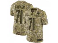 Limited Men's Marquez Tucker Chicago Bears Nike 2018 Salute to Service Jersey - Camo