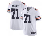 Limited Men's Marquez Tucker Chicago Bears Nike Alternate Classic Vapor Jersey - White