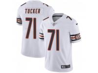 Limited Men's Marquez Tucker Chicago Bears Nike Vapor Untouchable Jersey - White