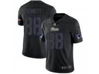 Limited Men's Martellus Bennett New England Patriots Nike Jersey - Black Impact Vapor Untouchable