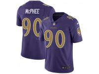 Limited Men's Pernell McPhee Baltimore Ravens Nike Color Rush Vapor Untouchable Jersey - Purple