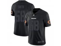 Limited Men's Roquan Smith Chicago Bears Nike Jersey - Black Impact Vapor Untouchable