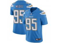 Limited Men's T.Y. McGill Los Angeles Chargers Nike Powder Vapor Untouchable Alternate Jersey - Blue