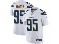 Limited Men's T.Y. McGill Los Angeles Chargers Nike Vapor Untouchable Jersey - White