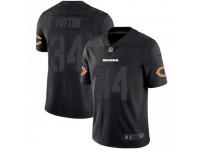Limited Men's Walter Payton Chicago Bears Nike Jersey - Black Impact Vapor Untouchable