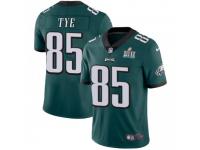 Limited Men's Will Tye Philadelphia Eagles Nike Midnight Team Color Super Bowl LII Vapor Untouchable Jersey - Green