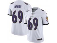 Limited Men's Willie Henry Baltimore Ravens Nike Vapor Untouchable Jersey - White