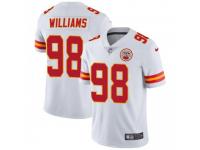 Limited Men's Xavier Williams Kansas City Chiefs Nike Vapor Untouchable Jersey - White