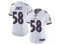 Limited Women's Alvin Jones Baltimore Ravens Nike Vapor Untouchable Jersey - White