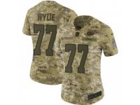 Limited Women's Andrew Wylie Kansas City Chiefs Nike 2018 Salute to Service Jersey - Camo