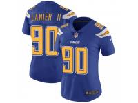 Limited Women's Anthony Lanier II Los Angeles Chargers Nike Color Rush Vapor Untouchable Jersey - Royal