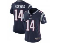Limited Women's Braxton Berrios New England Patriots Nike Team Color Vapor Untouchable Jersey - Navy