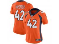 Limited Women's Casey Kreiter Denver Broncos Nike Team Color Vapor Untouchable Jersey - Orange