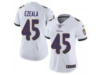 Limited Women's Christopher Ezeala Baltimore Ravens Nike Vapor Untouchable Jersey - White