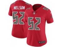 Limited Women's Corey Nelson Tampa Bay Buccaneers Nike Color Rush Jersey - Red