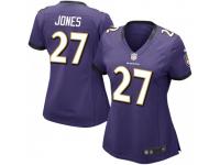 Limited Women's Cyrus Jones Baltimore Ravens Nike Team Color Vapor Untouchable Jersey - Purple