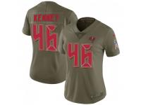 Limited Women's David Kenney Tampa Bay Buccaneers Nike 2017 Salute to Service Jersey - Green