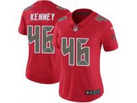 Limited Women's David Kenney Tampa Bay Buccaneers Nike Color Rush Jersey - Red