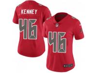 Limited Women's David Kenney Tampa Bay Buccaneers Nike Team Color Vapor Untouchable Jersey - Red