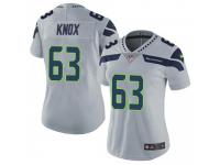 Limited Women's Demetrius Knox Seattle Seahawks Nike Alternate Vapor Untouchable Jersey - Gray