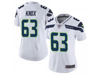 Limited Women's Demetrius Knox Seattle Seahawks Nike Vapor Untouchable Jersey - White