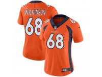 Limited Women's Elijah Wilkinson Denver Broncos Nike Team Color Vapor Untouchable Jersey - Orange