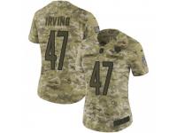 Limited Women's Isaiah Irving Chicago Bears Nike 2018 Salute to Service Jersey - Camo
