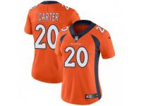 Limited Women's Jamal Carter Denver Broncos Nike Team Color Vapor Untouchable Jersey - Orange