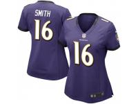 Limited Women's Jaylen Smith Baltimore Ravens Nike Team Color Vapor Untouchable Jersey - Purple