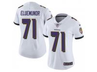 Limited Women's Jermaine Eluemunor Baltimore Ravens Nike Vapor Untouchable Jersey - White