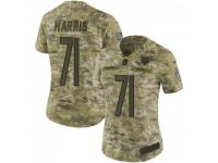 Limited Women's Jonathan Harris Chicago Bears Nike 2018 Salute to Service Jersey - Camo