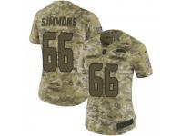 Limited Women's Jordan Simmons Seattle Seahawks Nike 2018 Salute to Service Jersey - Camo