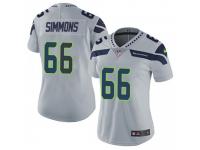 Limited Women's Jordan Simmons Seattle Seahawks Nike Alternate Vapor Untouchable Jersey - Gray