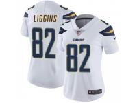 Limited Women's Justice Liggins Los Angeles Chargers Nike Vapor Untouchable Jersey - White