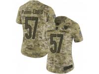 Limited Women's Kevin Pierre-Louis Chicago Bears Nike 2018 Salute to Service Jersey - Camo