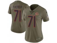 Limited Women's Marquez Tucker Chicago Bears Nike 2017 Salute to Service Jersey - Green